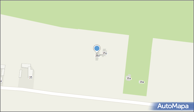 Piotrowice, Piotrowice, 35n, mapa Piotrowice