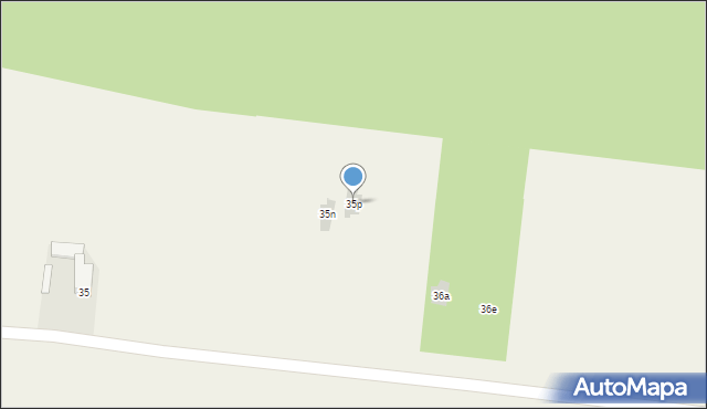 Piotrowice, Piotrowice, 35p, mapa Piotrowice