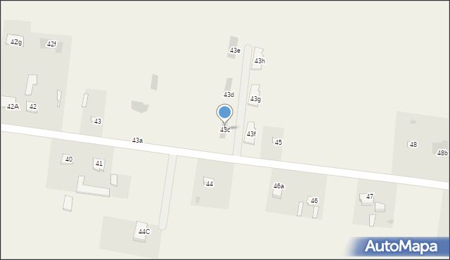 Piotrowice, Piotrowice, 43c, mapa Piotrowice