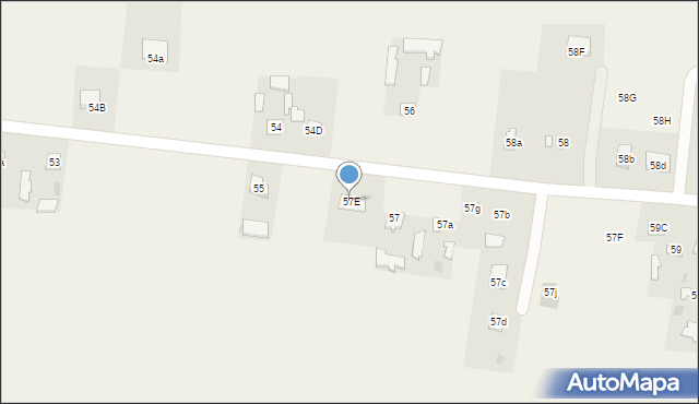 Piotrowice, Piotrowice, 57E, mapa Piotrowice