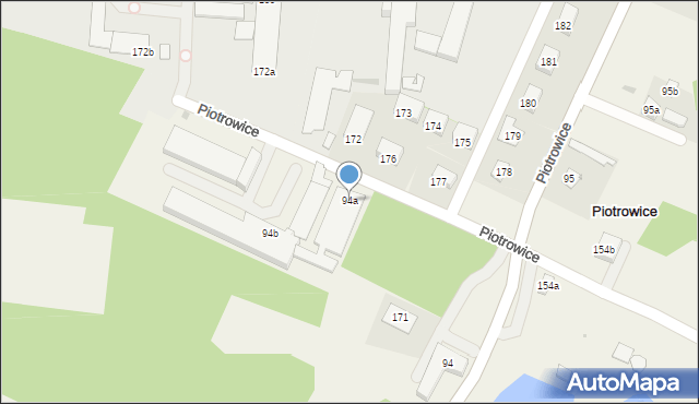Piotrowice, Piotrowice, 94a, mapa Piotrowice