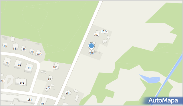 Piotrowice, Piotrowice, 98a, mapa Piotrowice