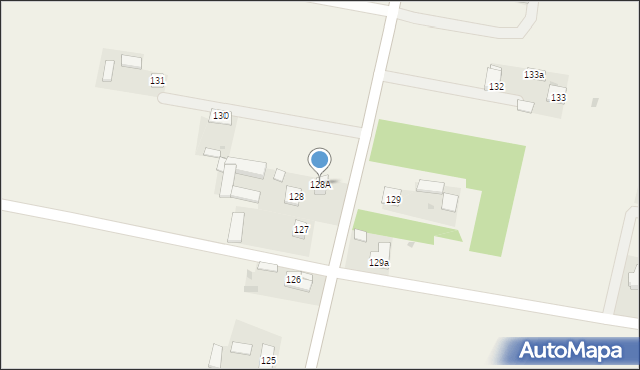 Piotrowice, Piotrowice, 128A, mapa Piotrowice