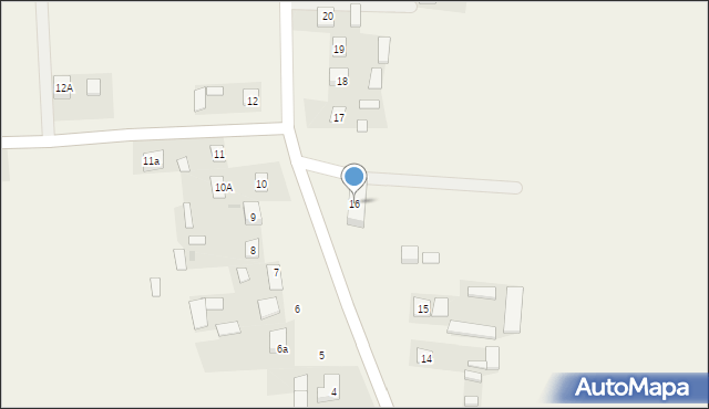 Piotrowice, Piotrowice, 16, mapa Piotrowice