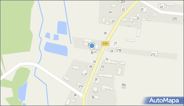 Piotrowice, Piotrowice, 32, mapa Piotrowice