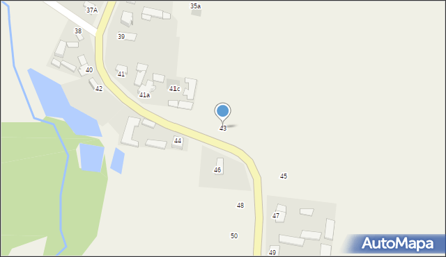 Piotrowice, Piotrowice, 43, mapa Piotrowice