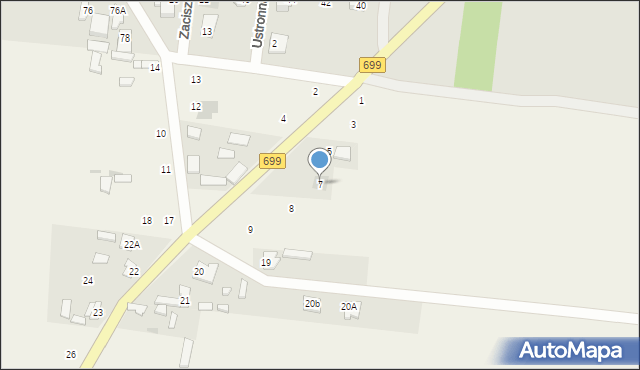 Piotrowice, Piotrowice, 7, mapa Piotrowice