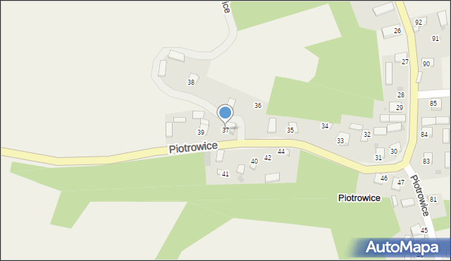Piotrowice, Piotrowice, 37, mapa Piotrowice