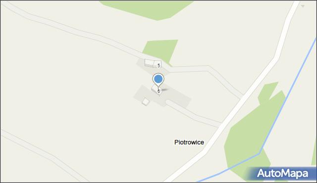 Piotrowice, Piotrowice, 6, mapa Piotrowice