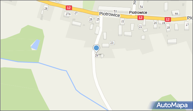 Piotrowice, Piotrowice, 24, mapa Piotrowice