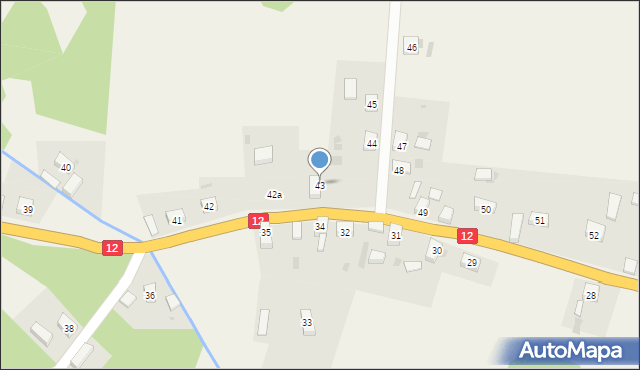 Piotrowice, Piotrowice, 43, mapa Piotrowice