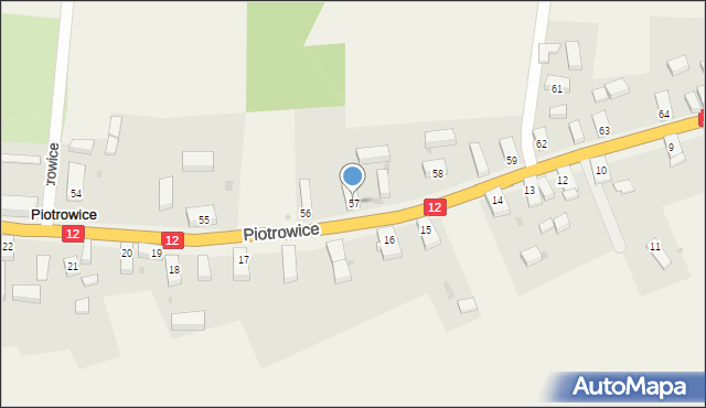 Piotrowice, Piotrowice, 57, mapa Piotrowice