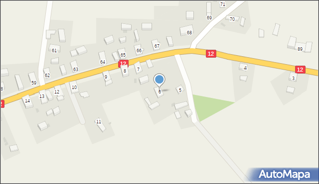 Piotrowice, Piotrowice, 6, mapa Piotrowice