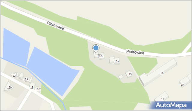 Piotrowice, Piotrowice, 16d, mapa Piotrowice