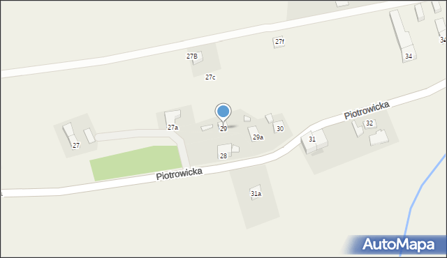 Piotrowice, Piotrowice, 29, mapa Piotrowice