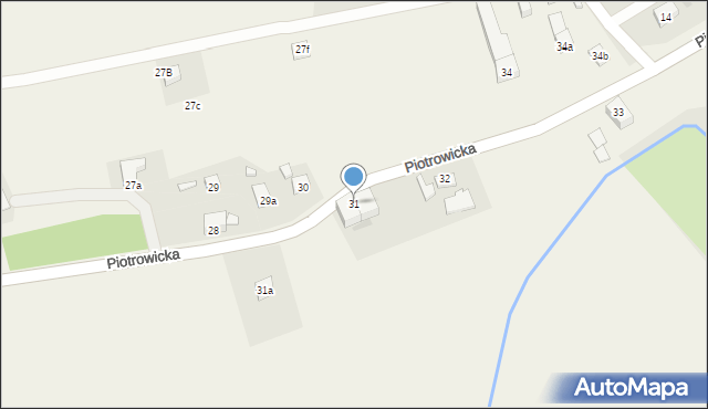 Piotrowice, Piotrowice, 31, mapa Piotrowice