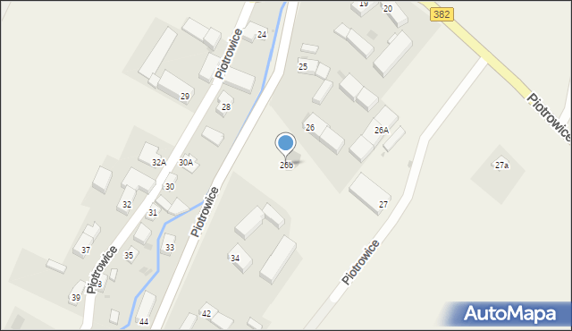 Piotrowice, Piotrowice, 26b, mapa Piotrowice