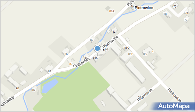 Piotrowice, Piotrowice, 85L, mapa Piotrowice