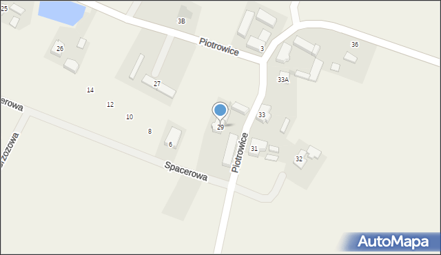 Piotrowice, Piotrowice, 29, mapa Piotrowice