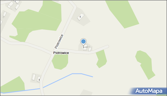 Piotrowice, Piotrowice, 7, mapa Piotrowice