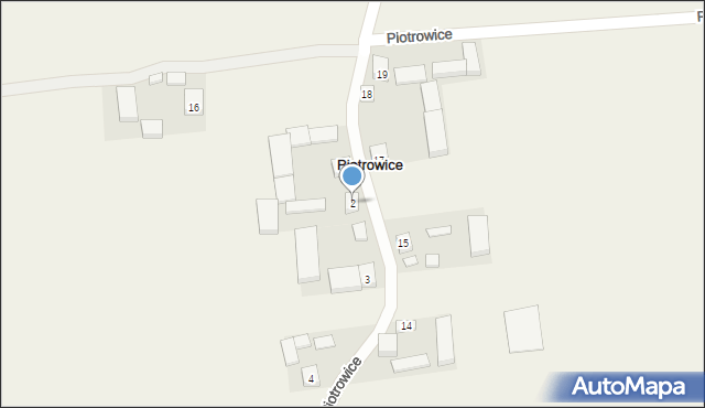 Piotrowice, Piotrowice, 2, mapa Piotrowice