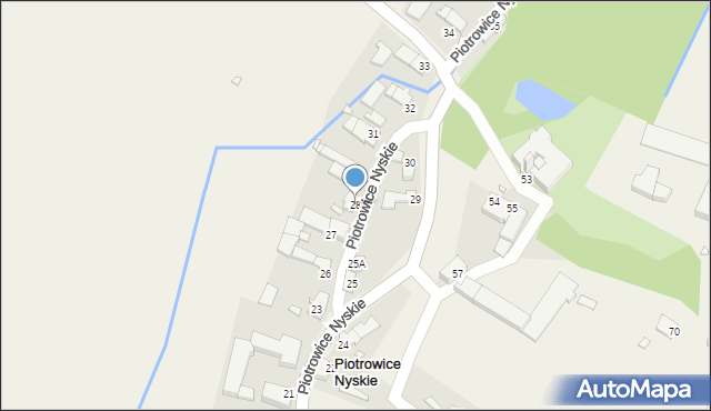 Piotrowice Nyskie, Piotrowice Nyskie, 28, mapa Piotrowice Nyskie