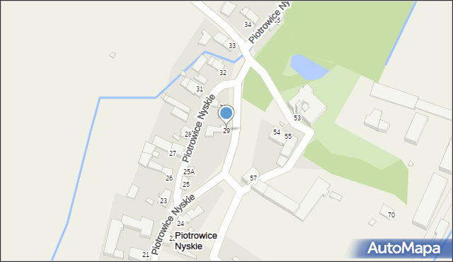 Piotrowice Nyskie, Piotrowice Nyskie, 29, mapa Piotrowice Nyskie