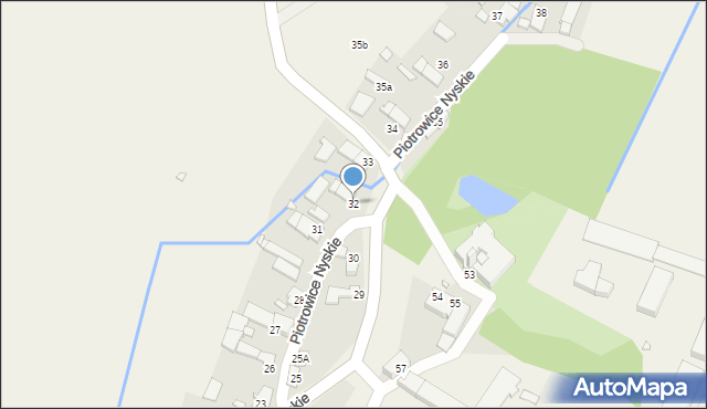 Piotrowice Nyskie, Piotrowice Nyskie, 32, mapa Piotrowice Nyskie