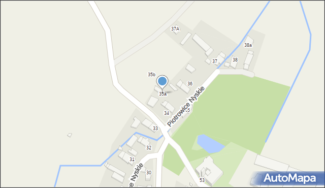 Piotrowice Nyskie, Piotrowice Nyskie, 35a, mapa Piotrowice Nyskie