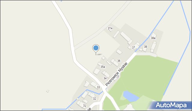 Piotrowice Nyskie, Piotrowice Nyskie, 35b, mapa Piotrowice Nyskie