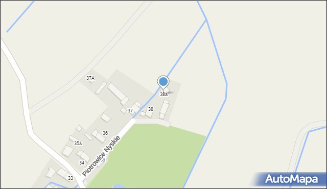 Piotrowice Nyskie, Piotrowice Nyskie, 38a, mapa Piotrowice Nyskie