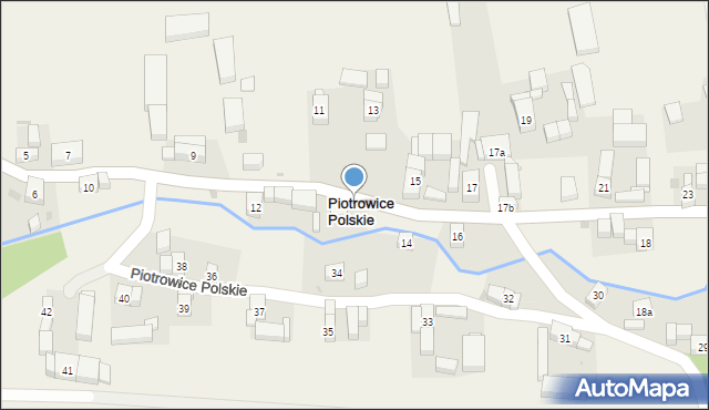 Piotrowice Polskie, Piotrowice Polskie, 12a, mapa Piotrowice Polskie