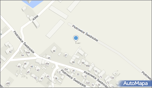 Piotrowice Świdnickie, Piotrowice Świdnickie, 67a, mapa Piotrowice Świdnickie