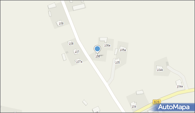 Piotrowice Wielkie, Piotrowice Wielkie, 106, mapa Piotrowice Wielkie