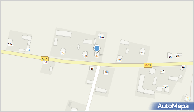 Piotrowice Wielkie, Piotrowice Wielkie, 37, mapa Piotrowice Wielkie