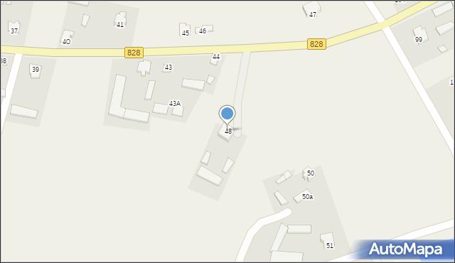 Piotrowice Wielkie, Piotrowice Wielkie, 48, mapa Piotrowice Wielkie