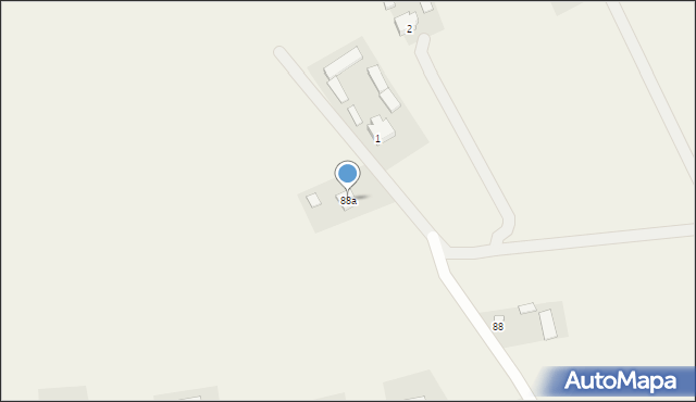 Piotrowice Wielkie, Piotrowice Wielkie, 88a, mapa Piotrowice Wielkie