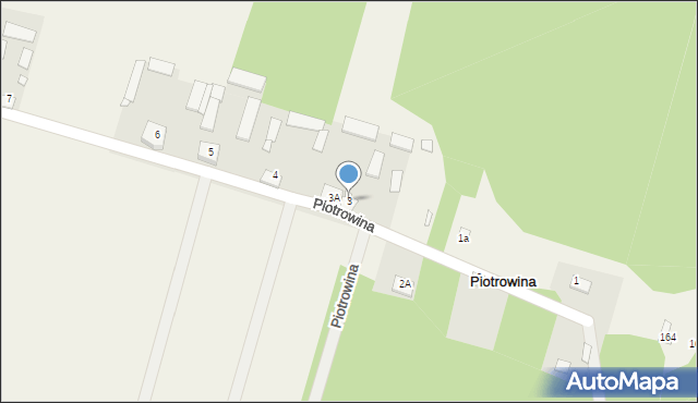 Piotrowina, Piotrowina, 3, mapa Piotrowina