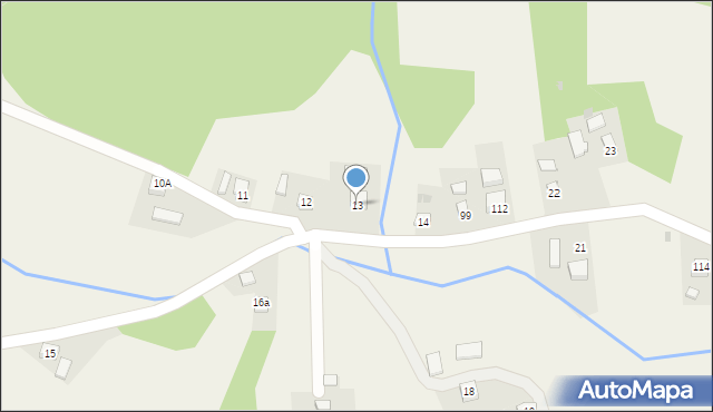 Piotrówka, Piotrówka, 13, mapa Piotrówka