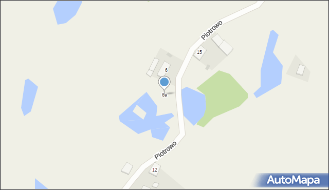 Piotrowo, Piotrowo, 6a, mapa Piotrowo