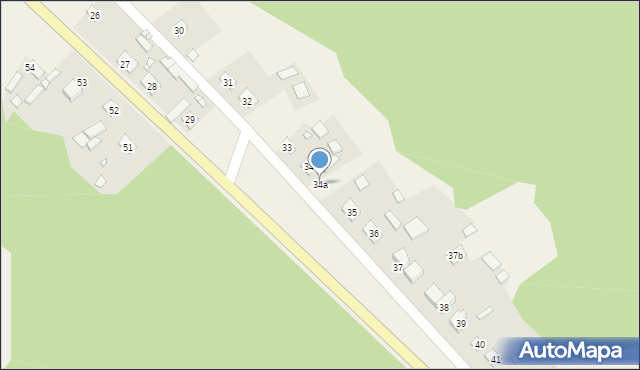 Piotrowo, Piotrowo, 34a, mapa Piotrowo