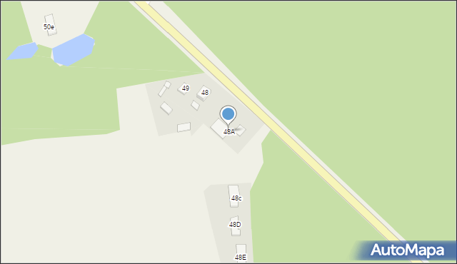 Piotrowo, Piotrowo, 48A, mapa Piotrowo