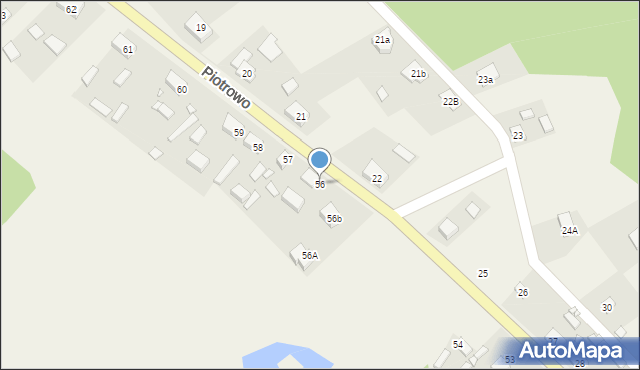 Piotrowo, Piotrowo, 56, mapa Piotrowo