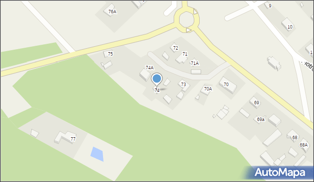 Piotrowo, Piotrowo, 74, mapa Piotrowo