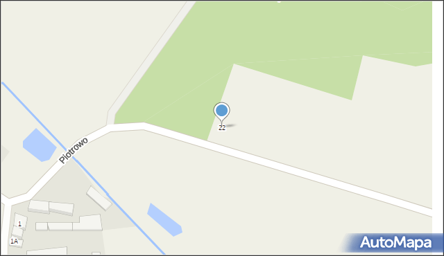 Piotrowo, Piotrowo, 22, mapa Piotrowo