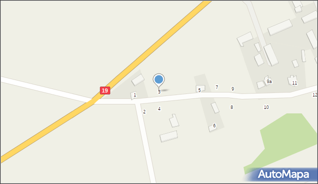 Piotrowo-Krzywokoły, Piotrowo-Krzywokoły, 3, mapa Piotrowo-Krzywokoły