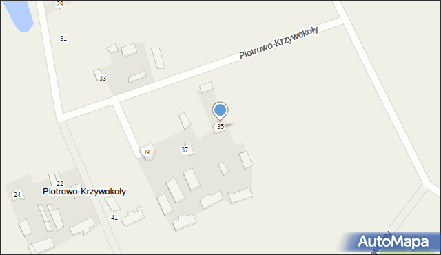 Piotrowo-Krzywokoły, Piotrowo-Krzywokoły, 35, mapa Piotrowo-Krzywokoły