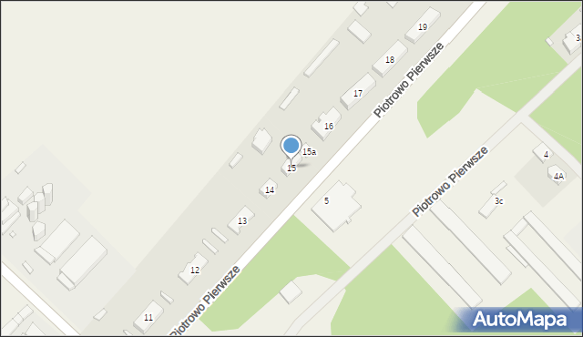Piotrowo Pierwsze, Piotrowo Pierwsze, 15, mapa Piotrowo Pierwsze