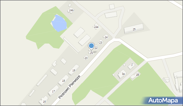 Piotrowo Pierwsze, Piotrowo Pierwsze, 21, mapa Piotrowo Pierwsze