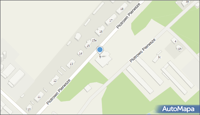 Piotrowo Pierwsze, Piotrowo Pierwsze, 5, mapa Piotrowo Pierwsze